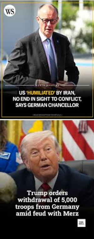 Merz versus Trump